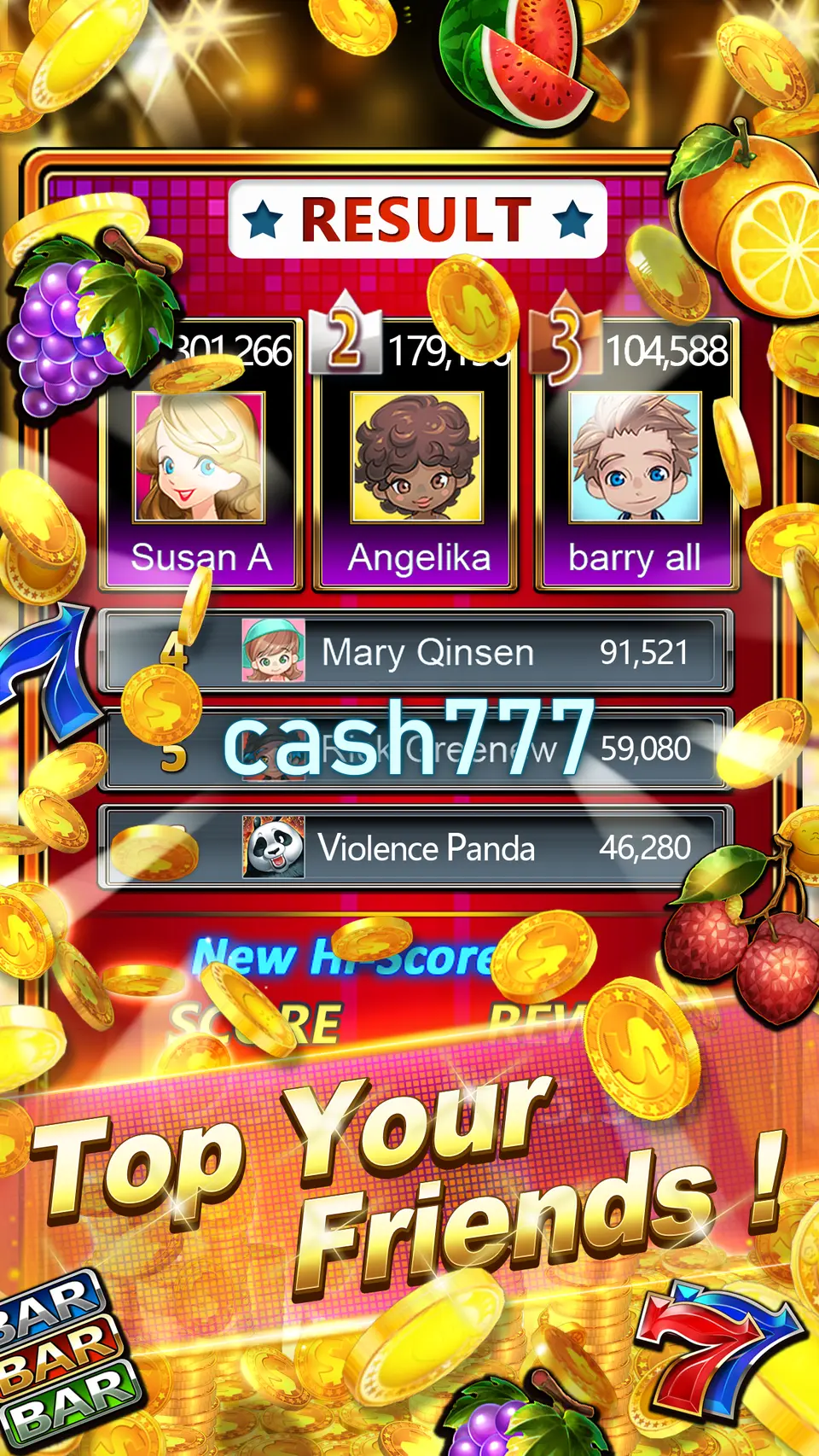 cash777 Tangkapan Layar - APK Resmi